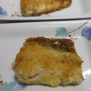 鯖のマヨ生姜　パン粉焼き